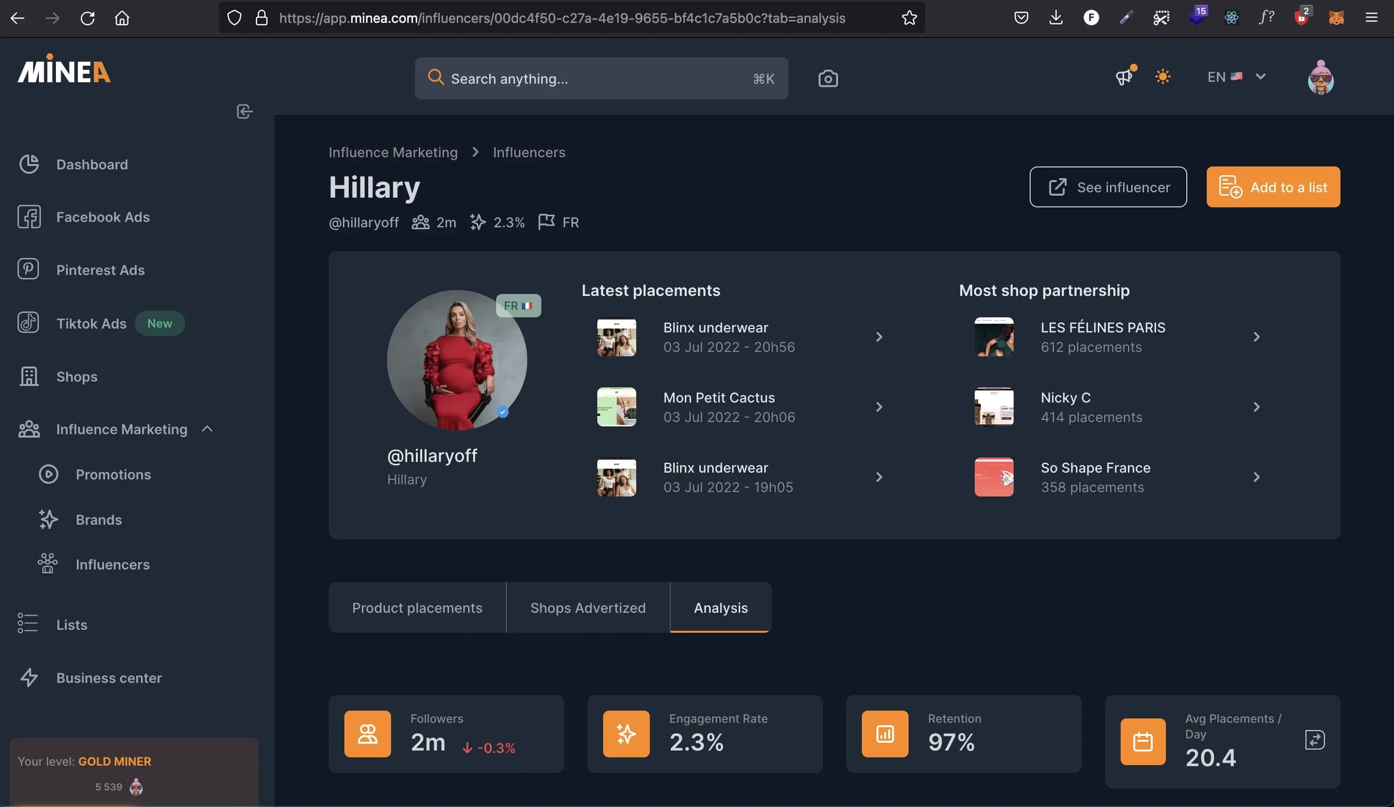 Minea App